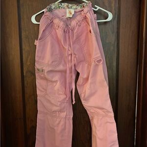 Koi Women's Pink Cargo Pants and matching top